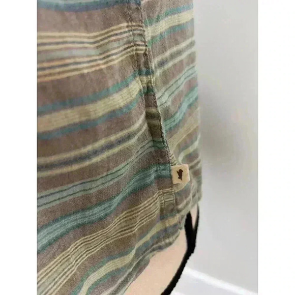 Toad & Co Sleeveless Blouse Womens Sz M Summer Beach Outdoor Hiking Organic - Picture 4 of 12